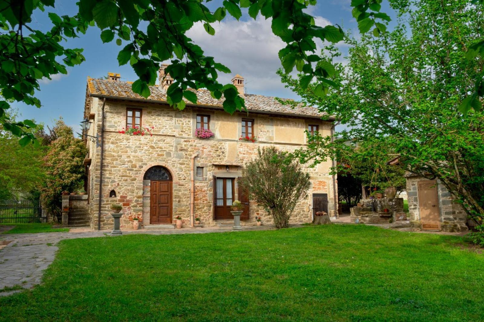 Villa Borgo In San Angelo Cortona Exterior foto
